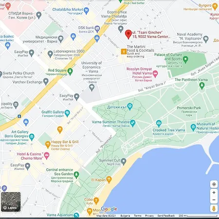 דירה New The Twins Two-bedroom, 5 At 15 Tsani Ginchev Street, Floor 3