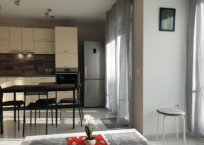 Apartmán New The Twins Two-bedroom, 5 At 15 Tsani Ginchev Street, Floor 3 Varna